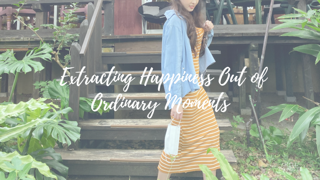 EXTRACTING HAPPINESS OUT OF THE ORDINARY